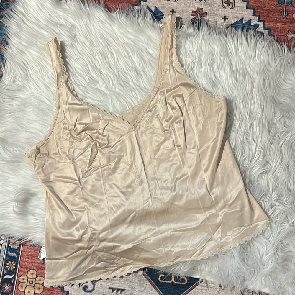 Satin Slip Tank